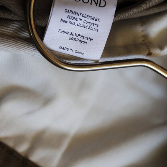 BNWT SS25 FOUND CARGO POCKET PANTS 36 - Picture 9 of 12